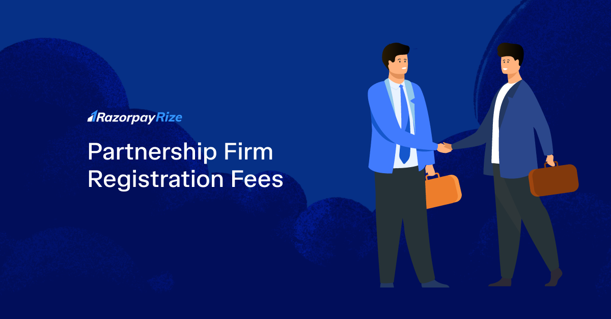 Partnership Firm Registration Fees Explained