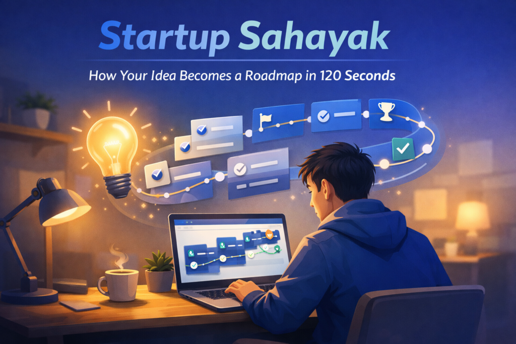 Startup Sahayak: How Your Idea Becomes a Roadmap in 120 Seconds
